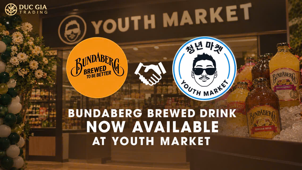 Bundaberg BREWED DRINKS ĐÃ CHÍNH THỨC CÓ MẶT TẠI YOUTH MARKET VIETNAM
